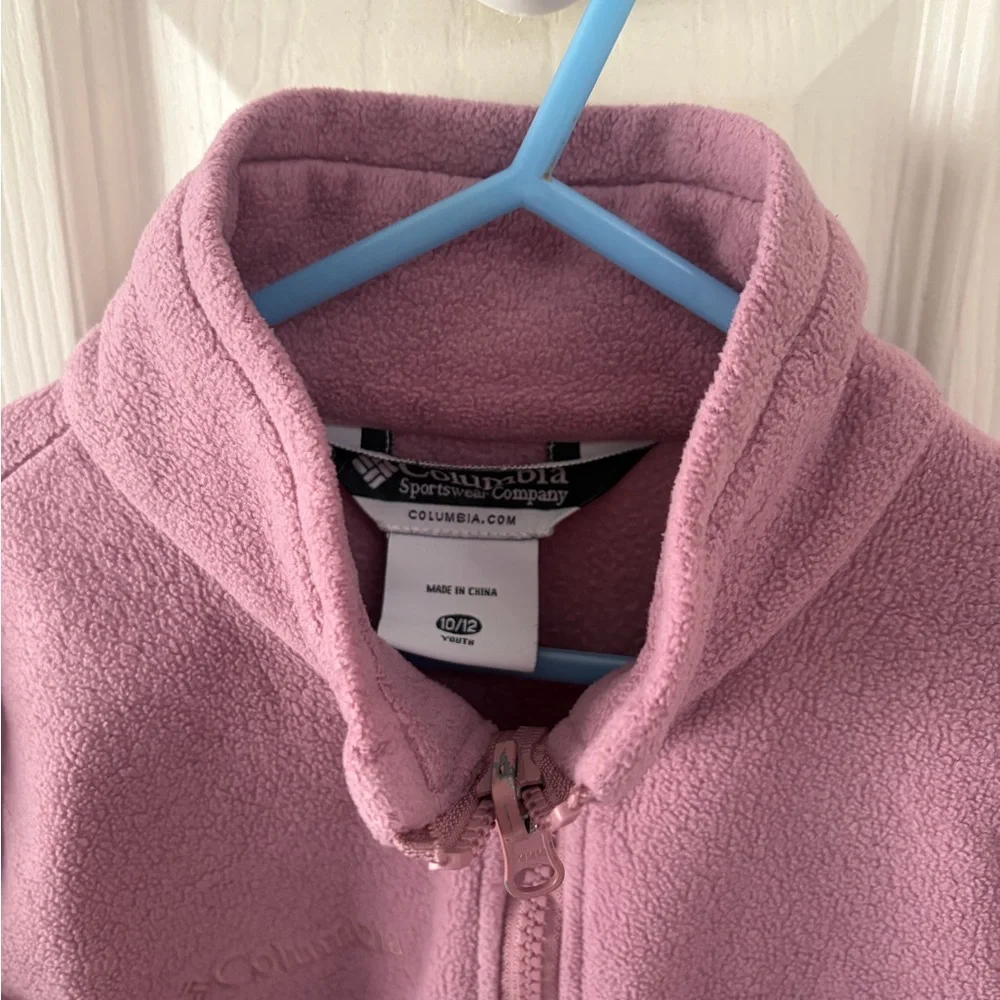 Columbia Dusty Mauve‎ Full-Zip Fleece Jacket